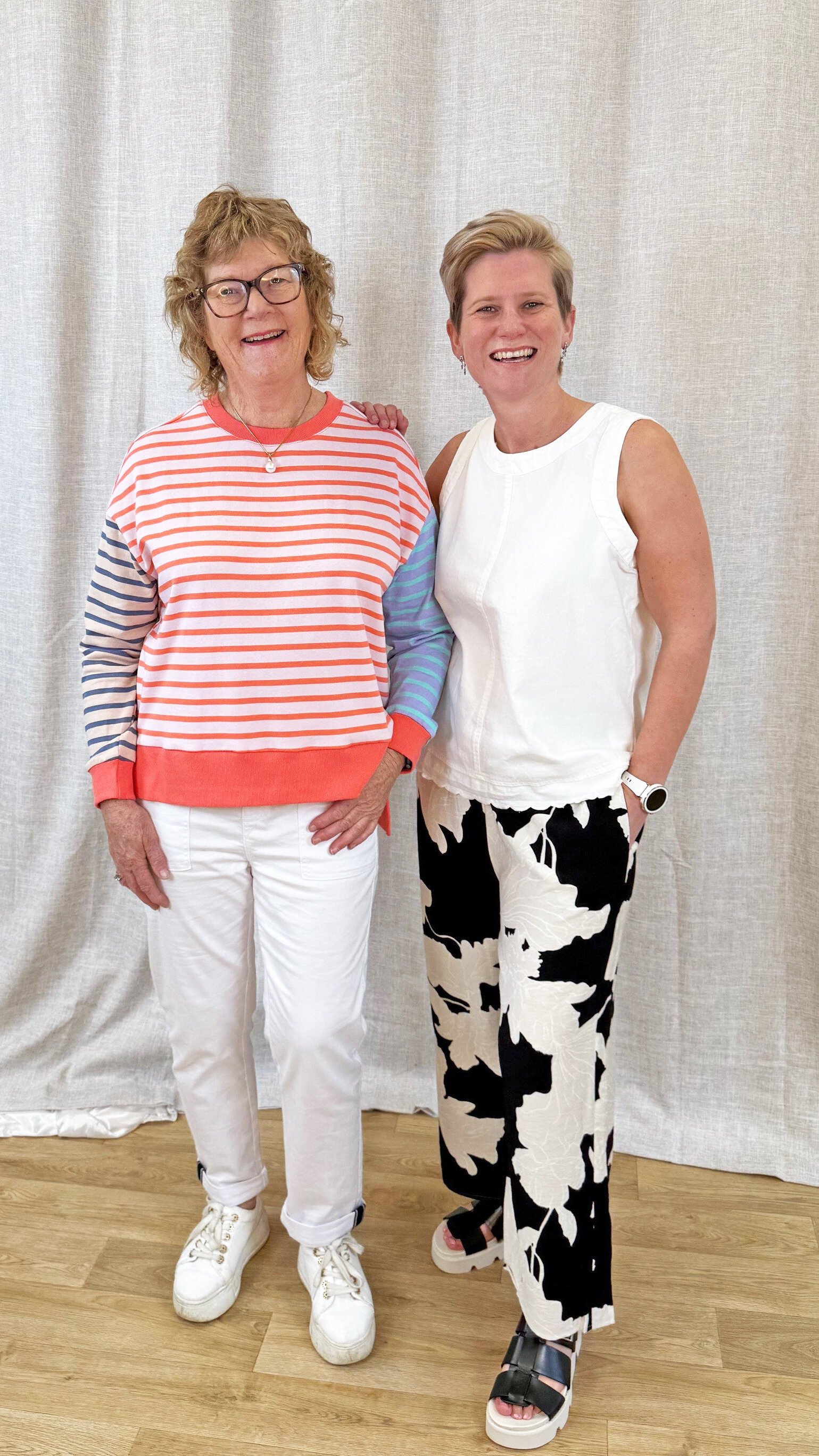 style items clothing on different bodies